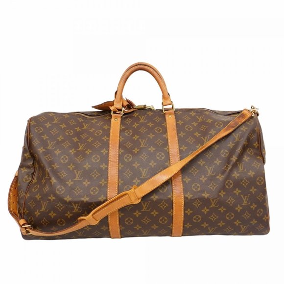 LOUIS VUITTON Brown Monogram Boston Bag - Picture 1 of 16